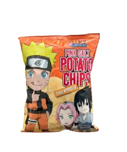 Naruto Pink Salt Potato Chips