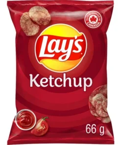 Lays Ketchup 66g Bag Wholesale - Case of 32