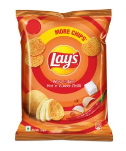 Lays West Indies Hot & Sweet chili 76g Bag Wholesale - Case of 24