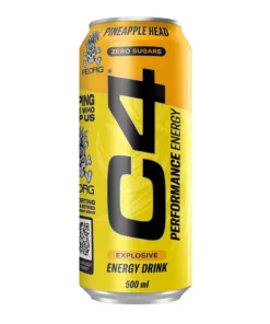 C4 Pineapple Head - Zero Sugar Energy Drink