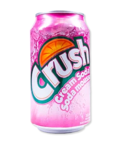 Crush Cream Soda Clear 330ml Can Wholesale - Case of 12