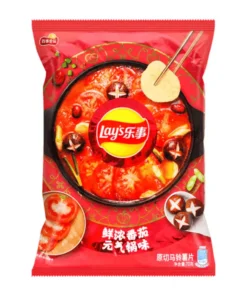 Lays Tomato Mushroom Hot Pot 70g Bag Wholesale - Case of 22