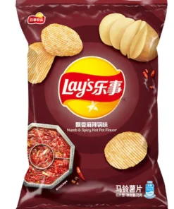 Lays Numb and Spicy 70g Bag Wholesale - Case of 22
