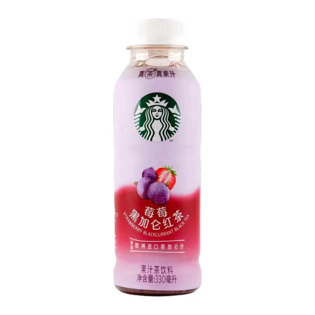 Starbucks Starwberry Black Currant Black Tea 330ml Wholesale - Case of 15