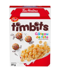 Tim Hortons Birthday Cake 340g Box Wholesale 6 Per Box
