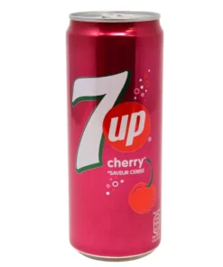 7up Cherry 330ml Can Wholesale - Case of 24