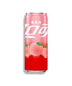 Coke Peach 330ml Can Wholesale - Case of 24