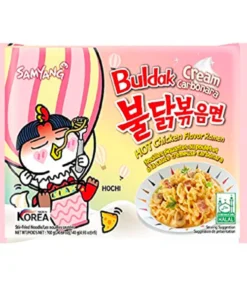 Buldak Cream Carbonara Hot Chicken Ramen