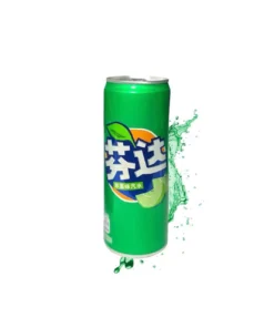 Fanta Green Apple 330ml Can Wholesale - Case of 24
